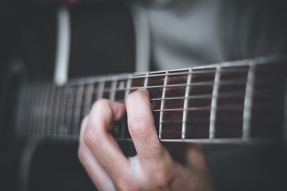 guitar scales for beginners pdf